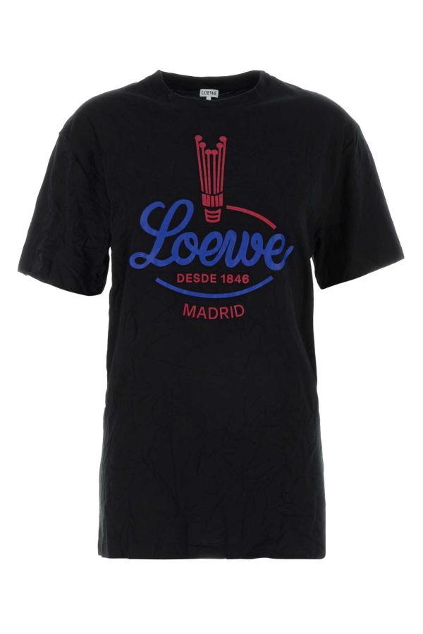 LOEWE Jersey T-Shirt - Black