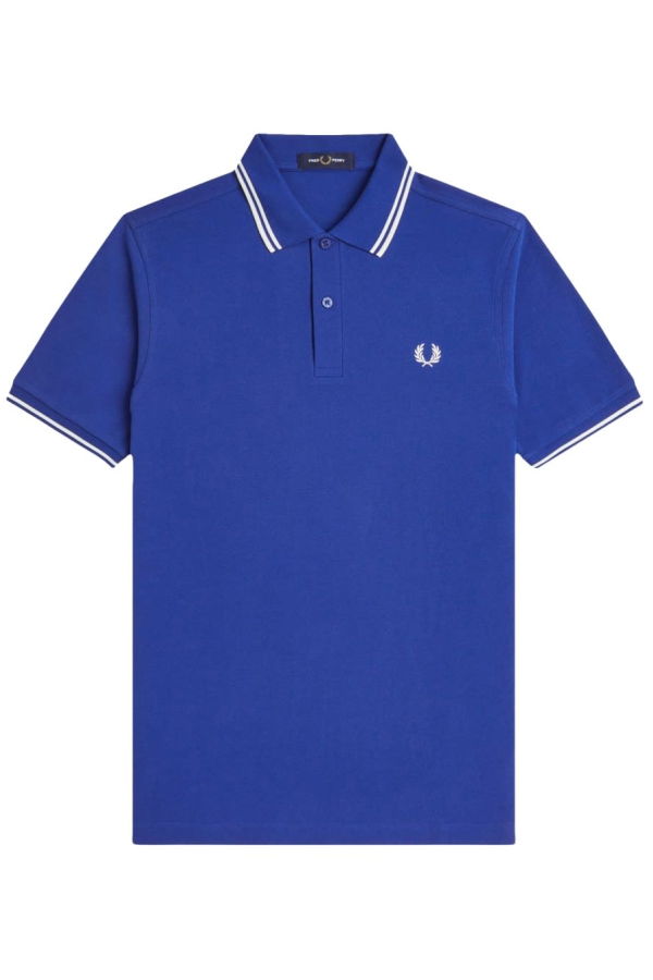 Fred Perry Polo With Logo Polo Shirt - Blue
