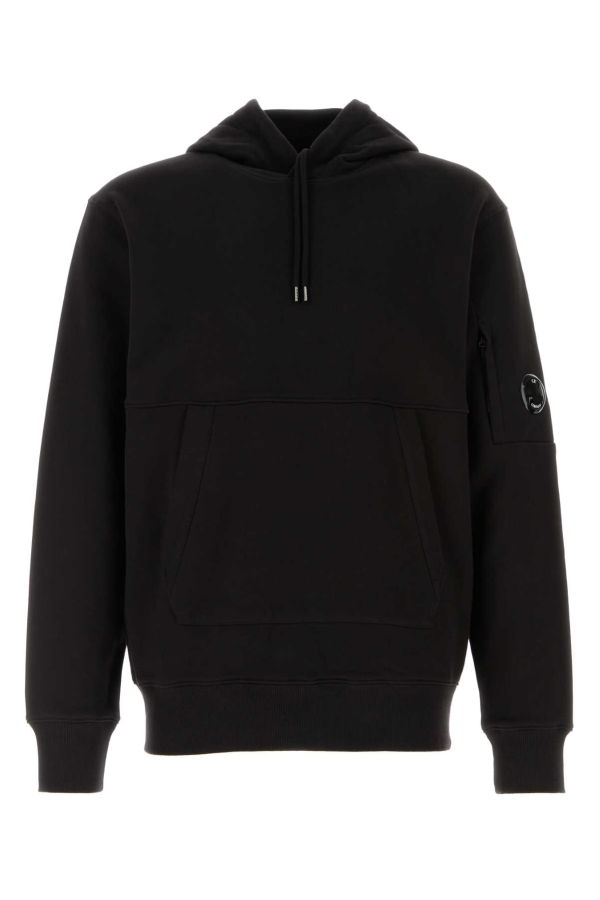 C.P. Company Cotton Sweatshirt - Black