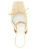 MM6 Maison Margiela Square Toe Mules - Beige - Thumbnail 4