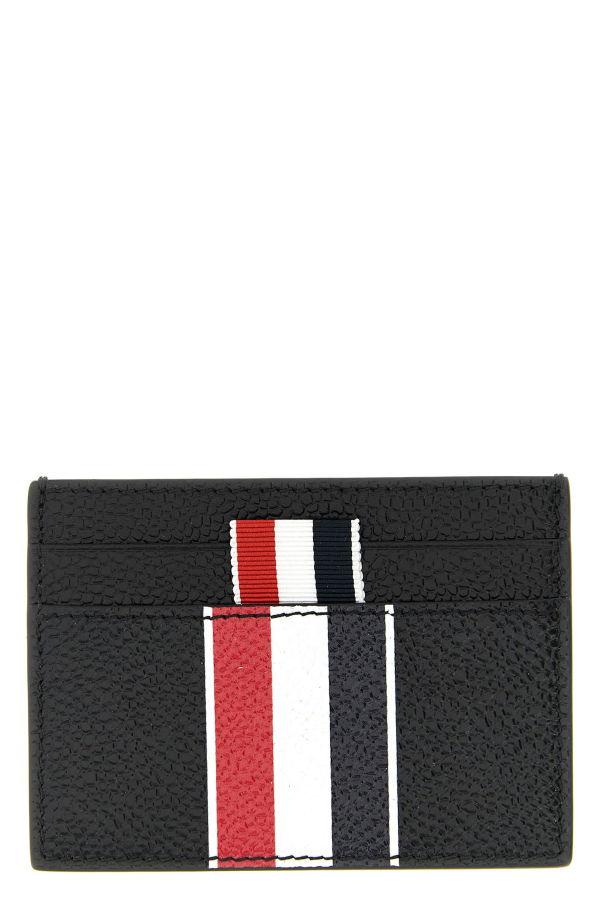 thom browne RWB Card Holder Wallet - Black