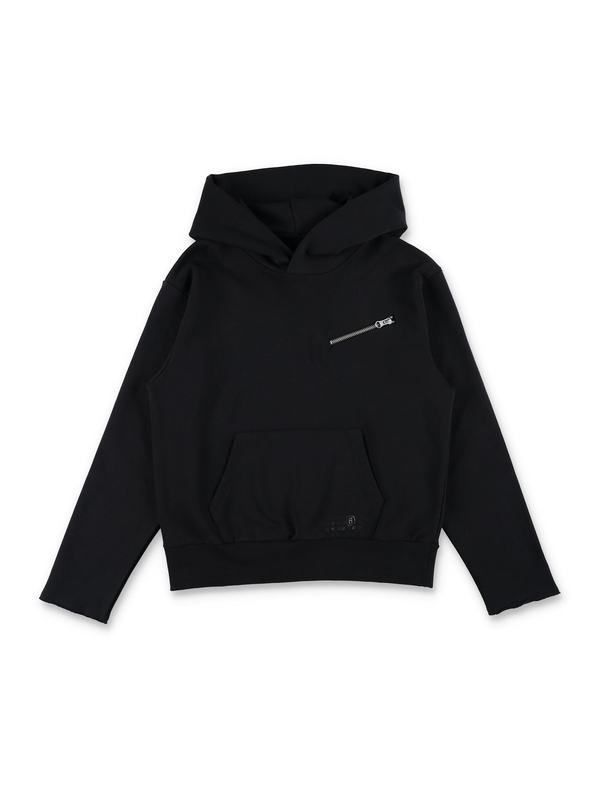 KIDS MM6 Maison Margiela Zip Hoodie - Black KIDS MM6 Maison Margiela Zip Hoodie - Black