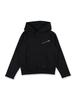 KIDS MM6 Maison Margiela Zip Hoodie - Black - Thumbnail 1