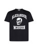 Alexander McQueen Varsity T-shirt - Black/White - Thumbnail 1