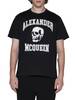 Alexander McQueen Varsity T-shirt - Black/White - Thumbnail 3