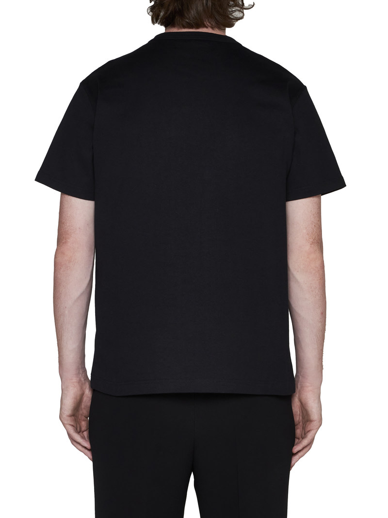 Alexander McQueen Varsity T-shirt - Black/White