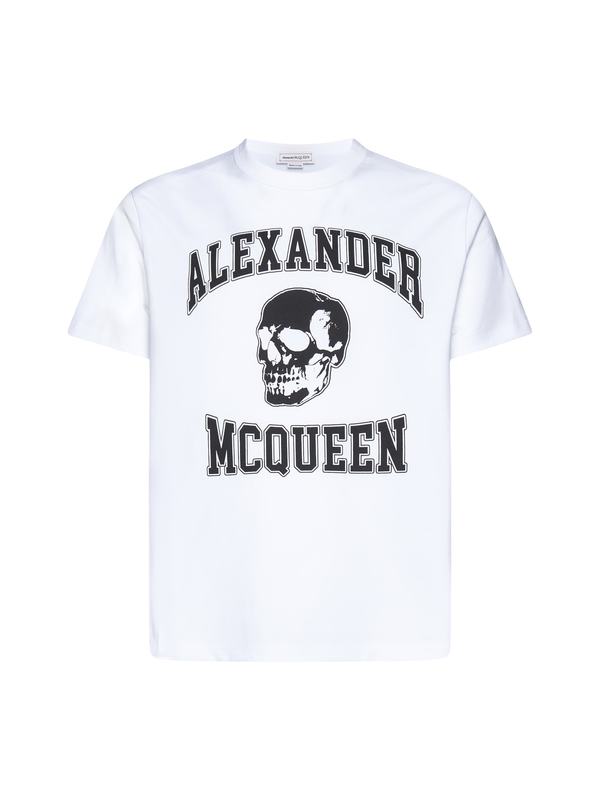 Alexander McQueen Varsity T-shirt - White