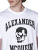 Alexander McQueen Varsity T-shirt - White - Thumbnail 5