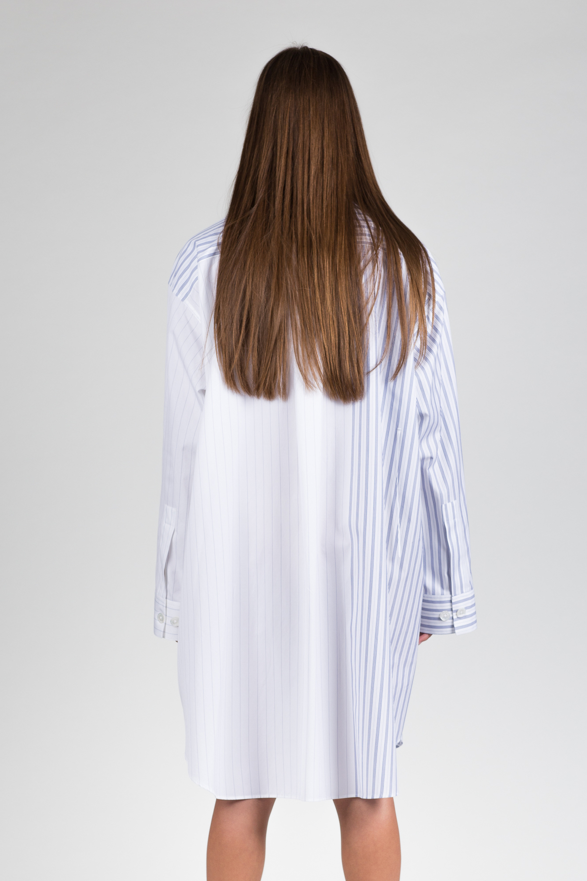 Jil Sander Oversized Striped Shirt - White | Garmentory