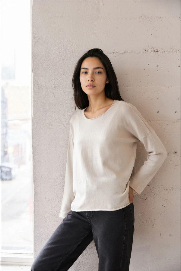 It Is Well L.A. Boxy Sweater - Multi