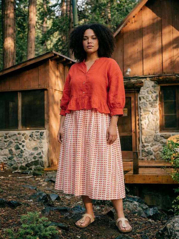 World of Crow Triangle Tango Skirt