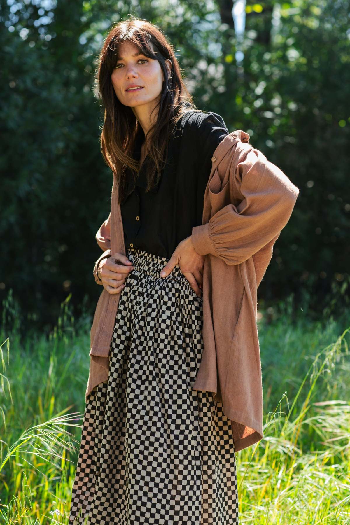 World of Crow Artist Smock - Brown - Image 6 of 10