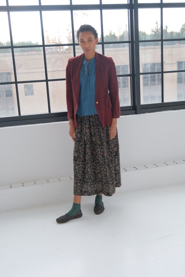 World of Crow Garnet Coat