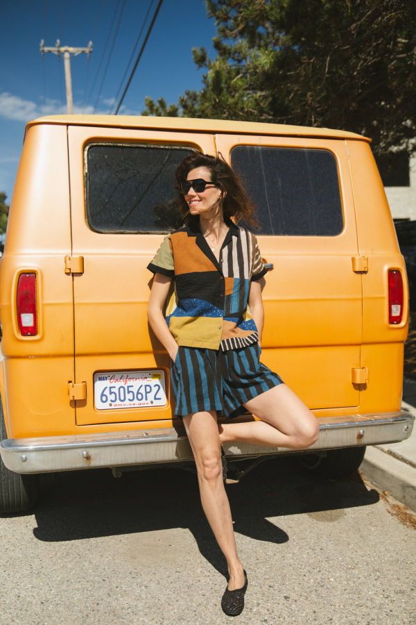 World of Crow Nocturne Patchwork Shirt - Multicoloured