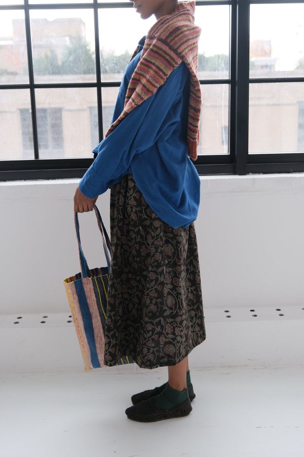 World of Crow Beverly Blue Shirt