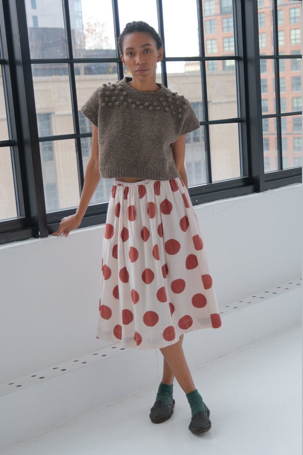 World of Crow The Joy Skirt Polka - Rust