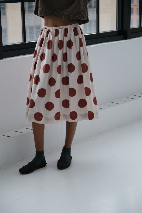 World of Crow The Joy Skirt Polka - Rust