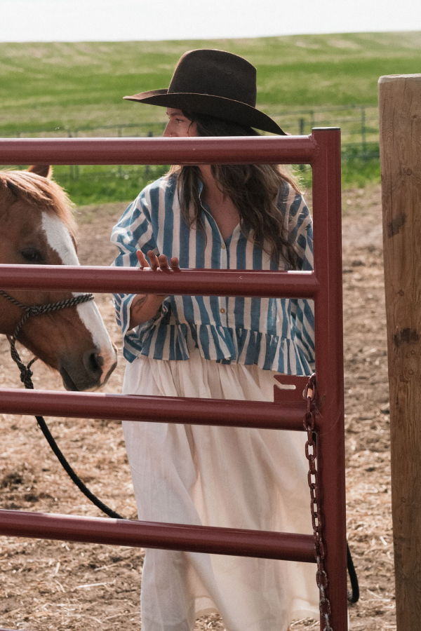 World of Crow Mary Top