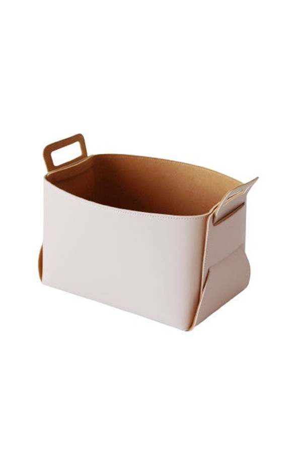Zora Botanica LLC Felt-Lined Storage Basket