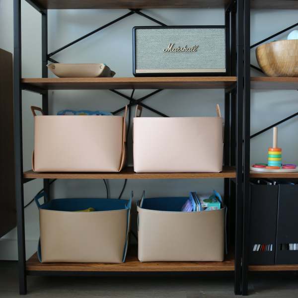 Zora Botanica LLC Felt-Lined Storage Basket