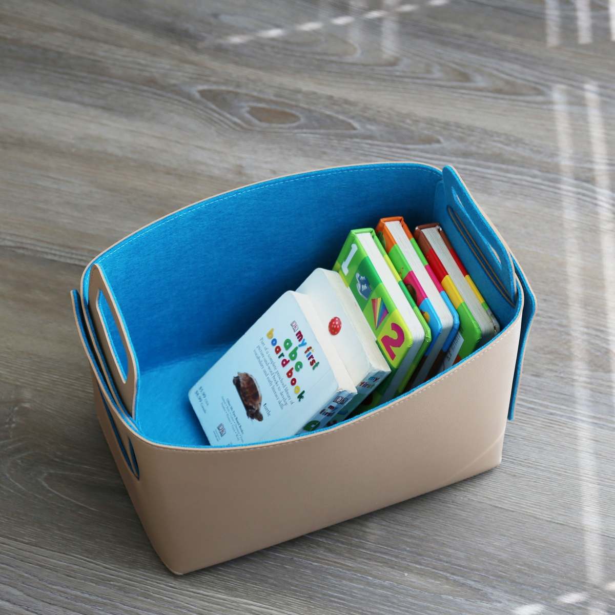 Zora Botanica LLC Felt-Lined Storage Basket - Image 11 of 12