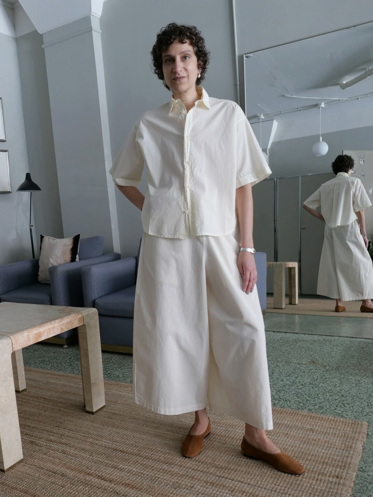 Labo.Art Camicia Egadi Shirt - AVORIO - Image 2 of 4