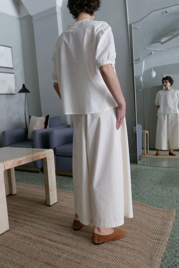 Labo.Art Maglia Liscia Top - Avorio