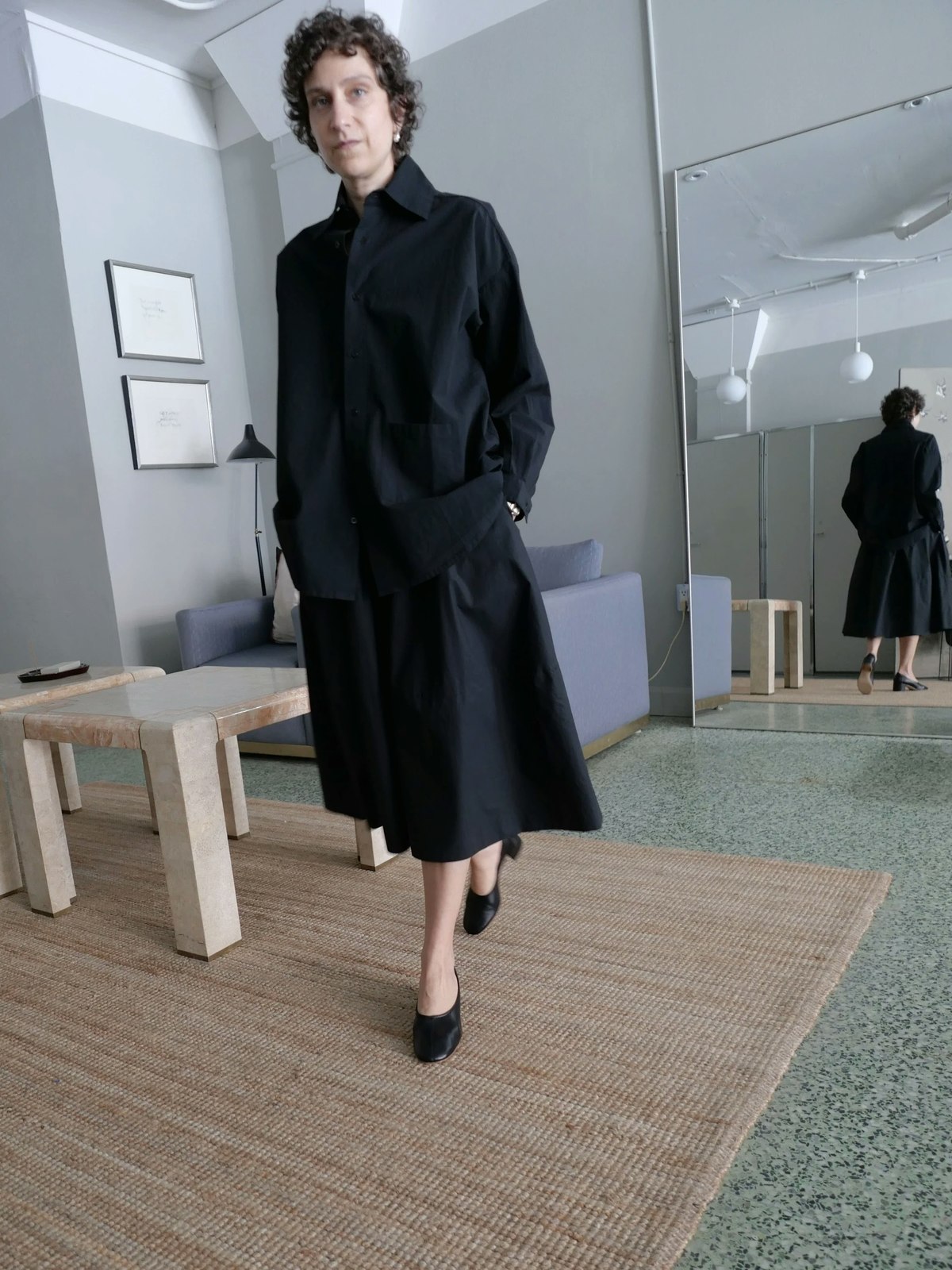 Labo.Art Camicia Rete Shirt - Black - Image 4 of 4