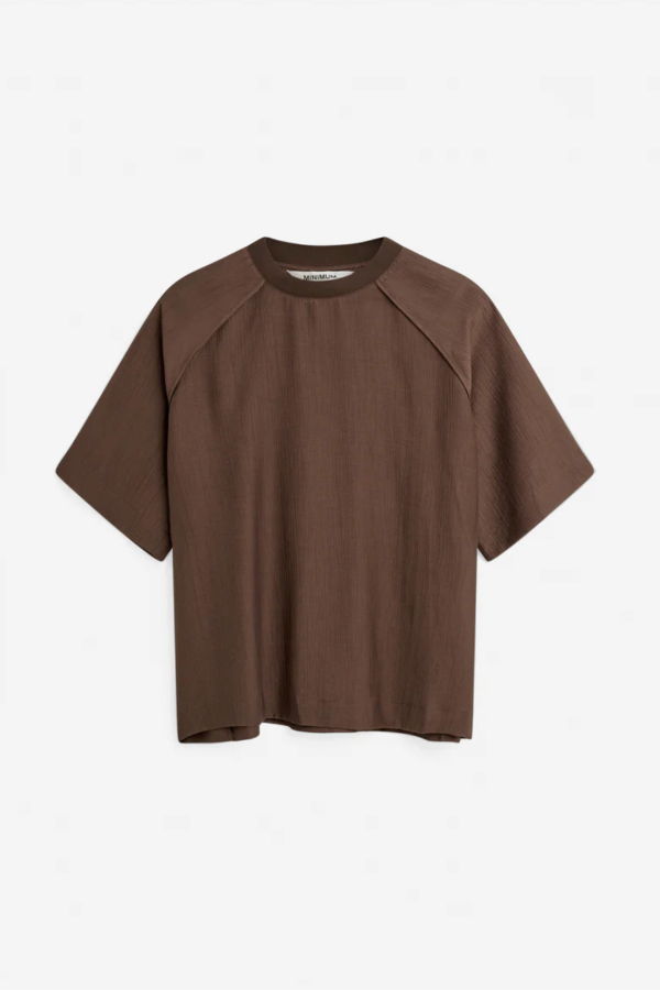 Minimum Kaia SS Blouse - Fossil