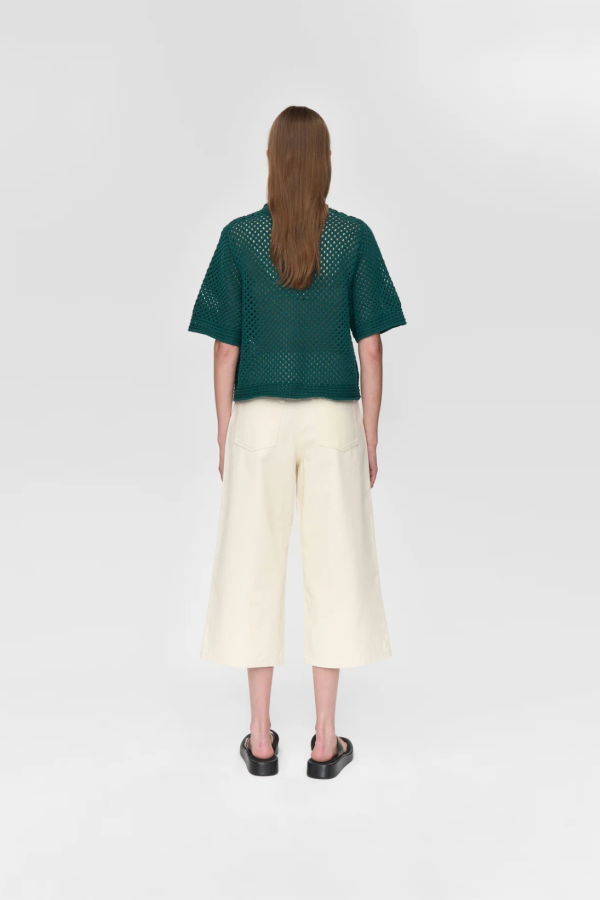 Minimum Lily Knit T-Shirt - Botanical Garden