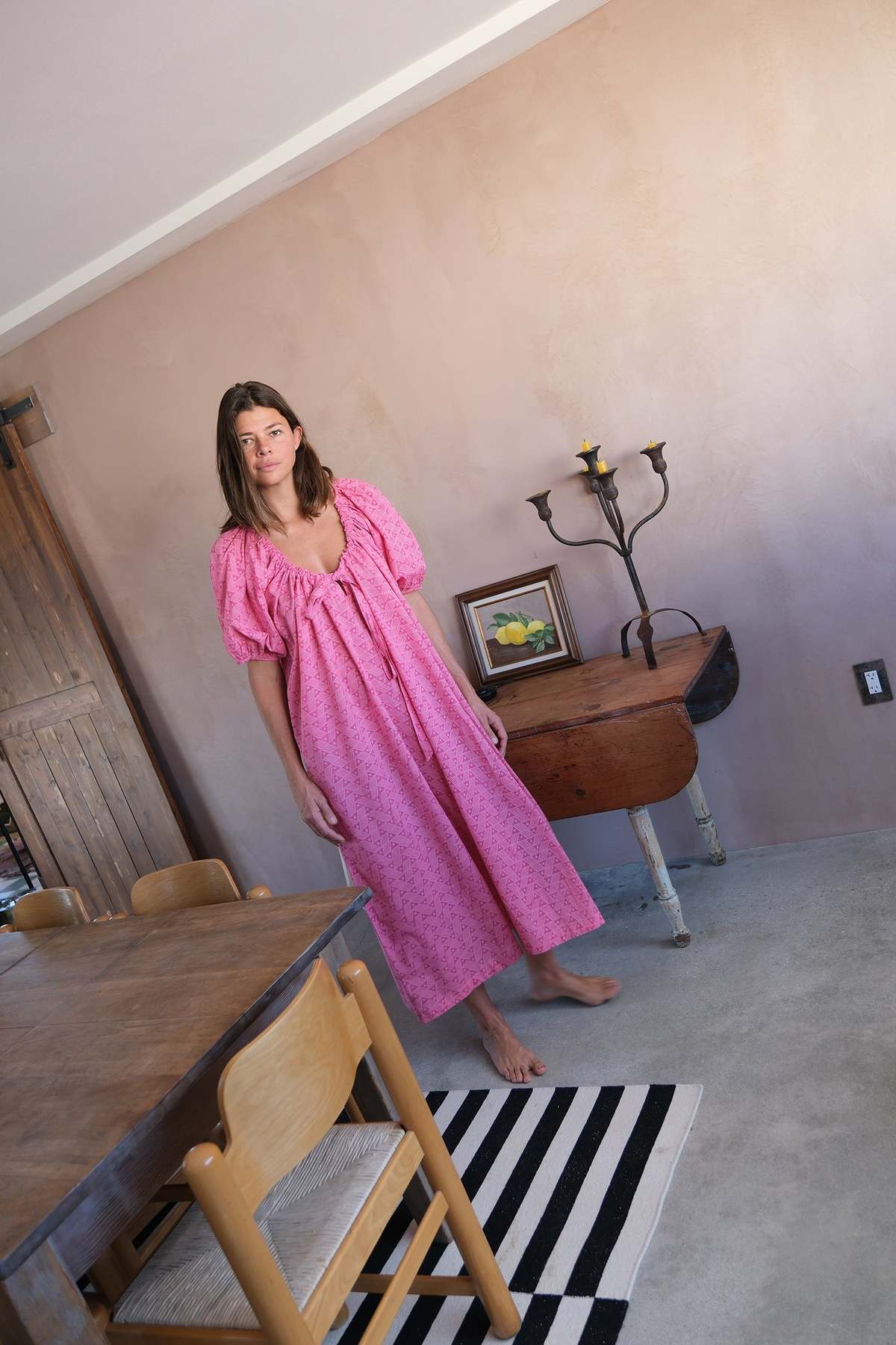 World of Crow The Petal Prism Dress - Pink - Image 3 of 7