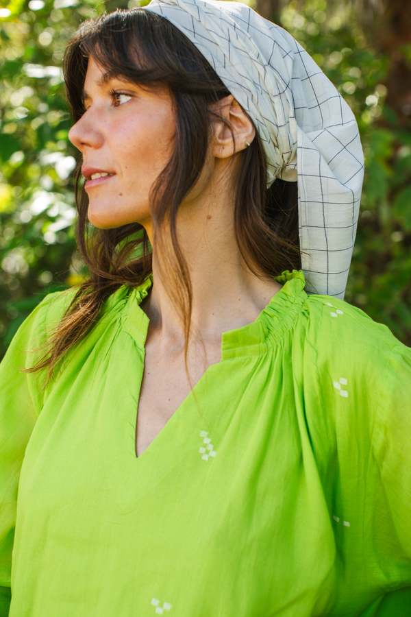 World of Crow Easy Bandana - Check