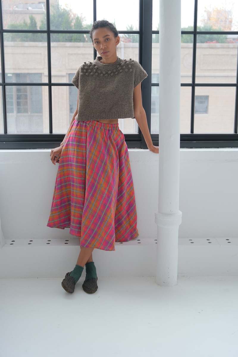 World of Crow Knotted Sweater - Mocha