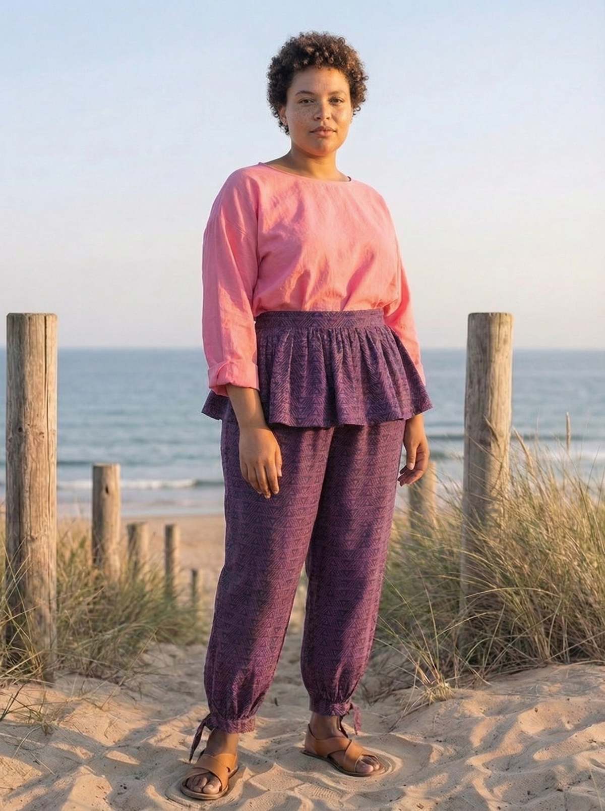 World of Crow Plum Prism Pants - Image 3 of 5