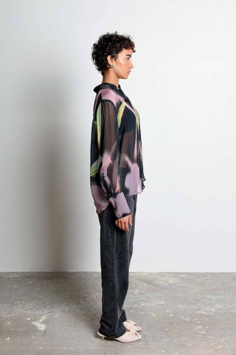 Untitled in Motion Kali Top - Shadow Iris Top
