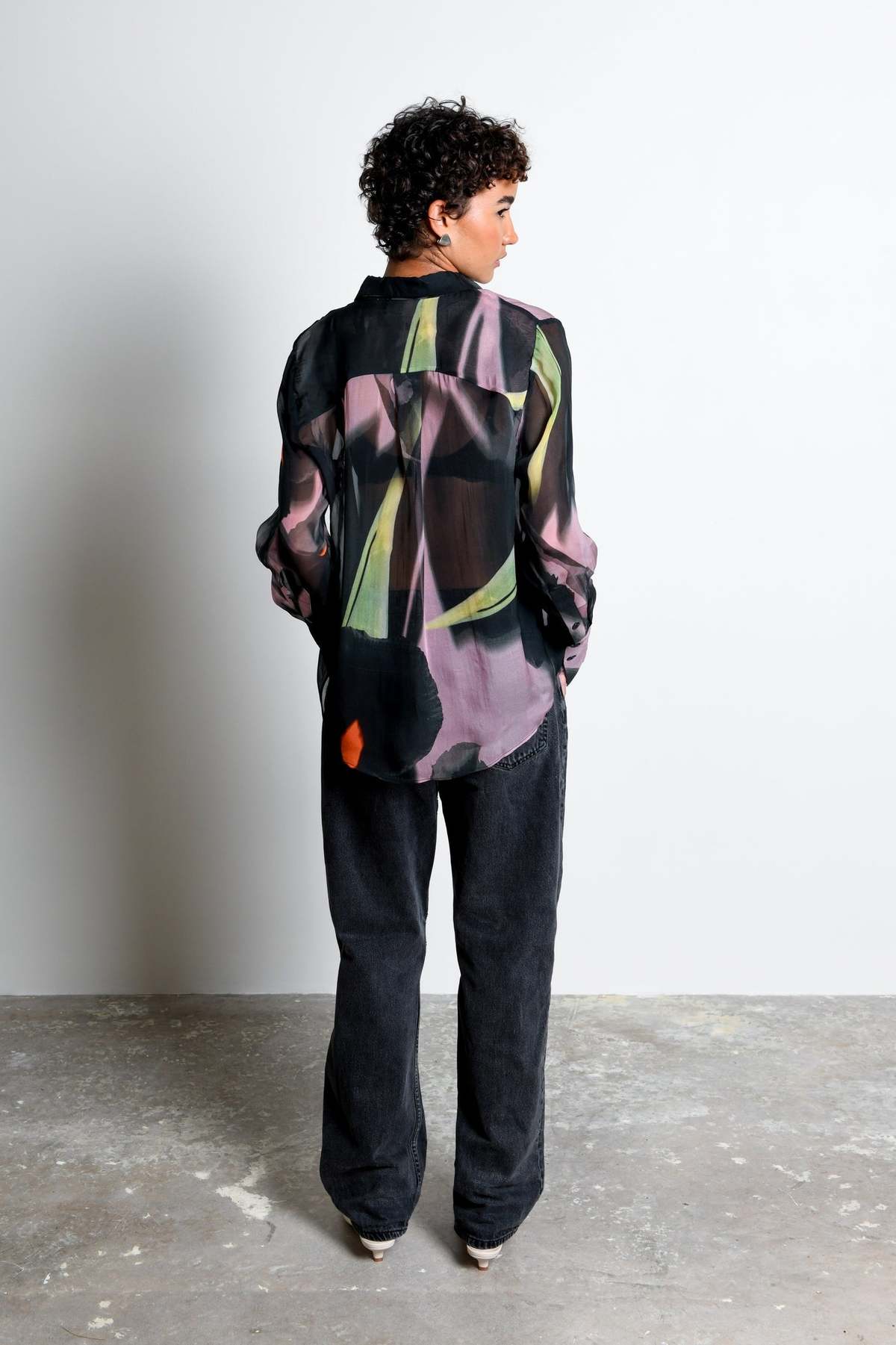 Untitled in Motion Kali Top - Shadow Iris Top - Image 4 of 5