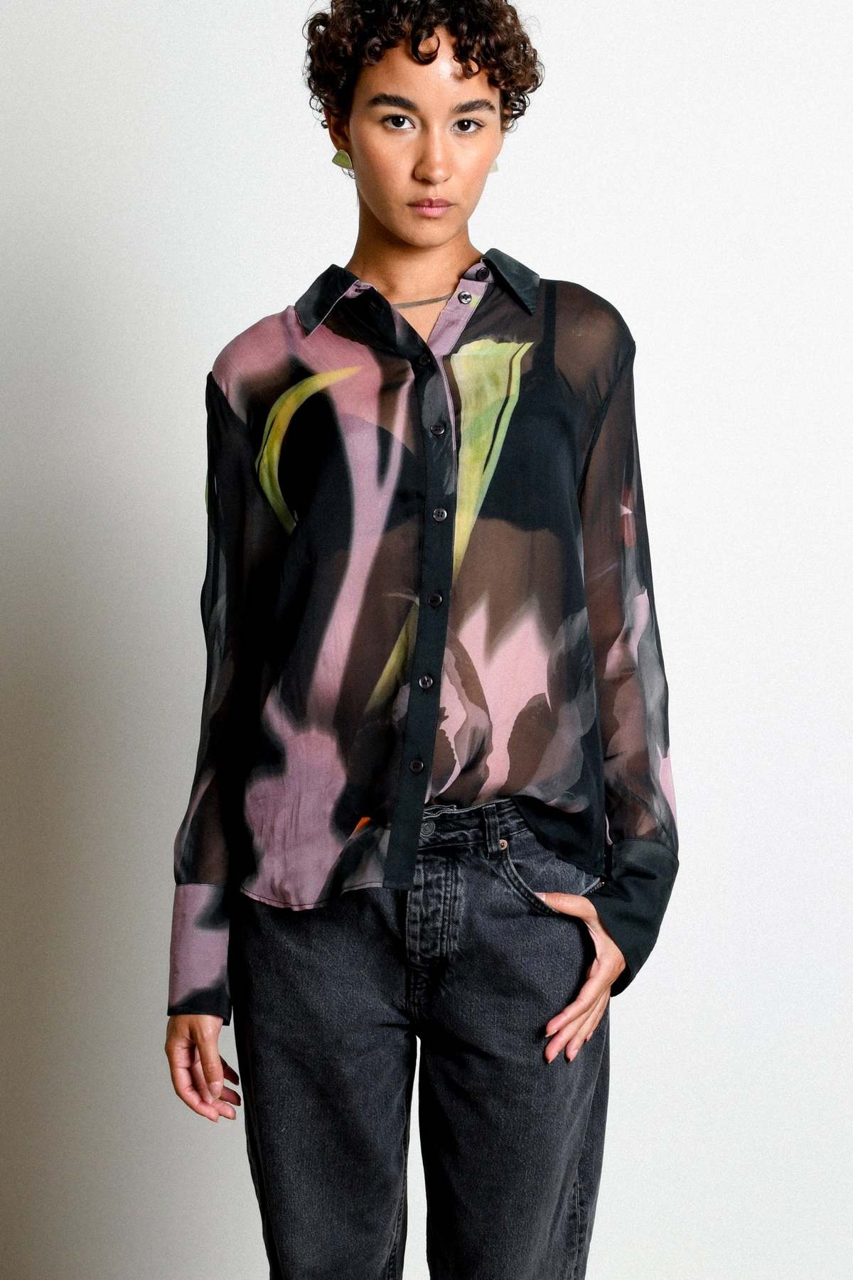 Untitled in Motion Kali Top - Shadow Iris Top - Image 5 of 5