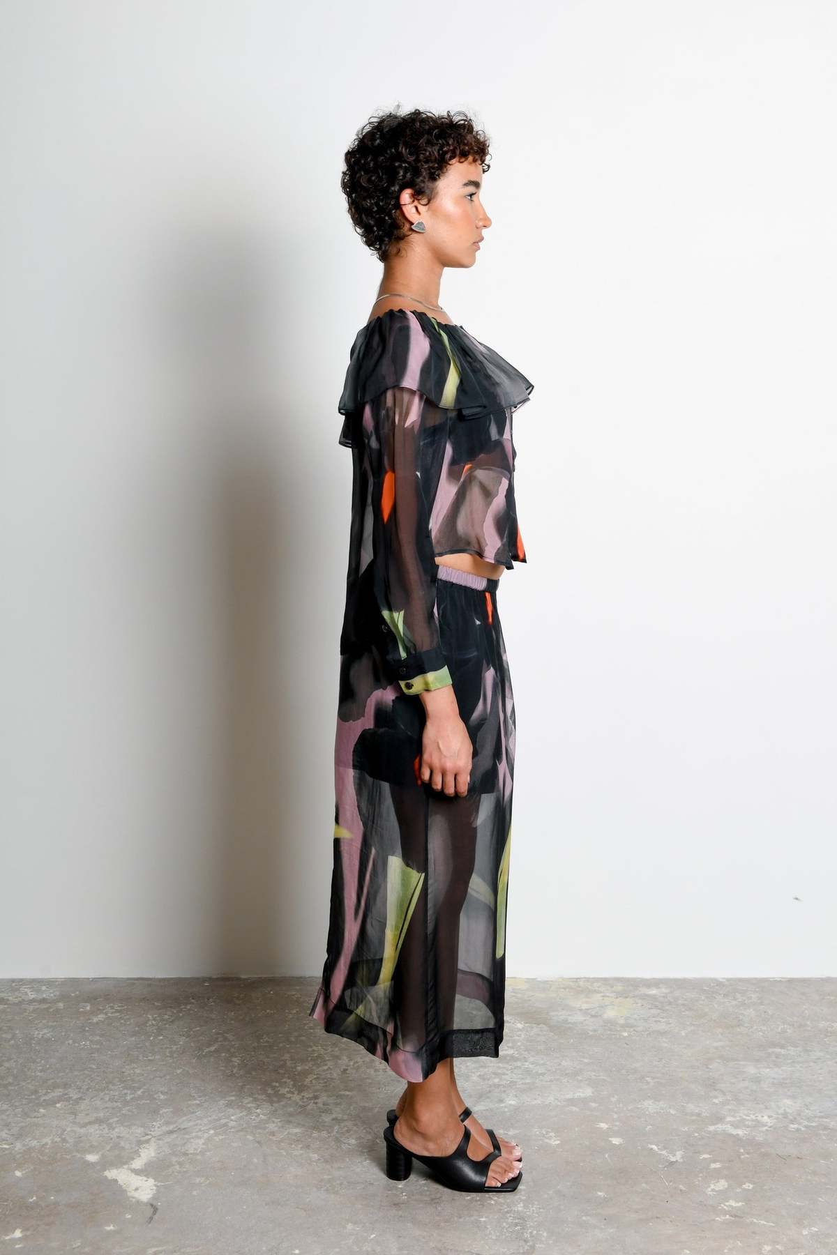 Untitled in Motion Mora Skirt - Shadow Iris - Image 4 of 5