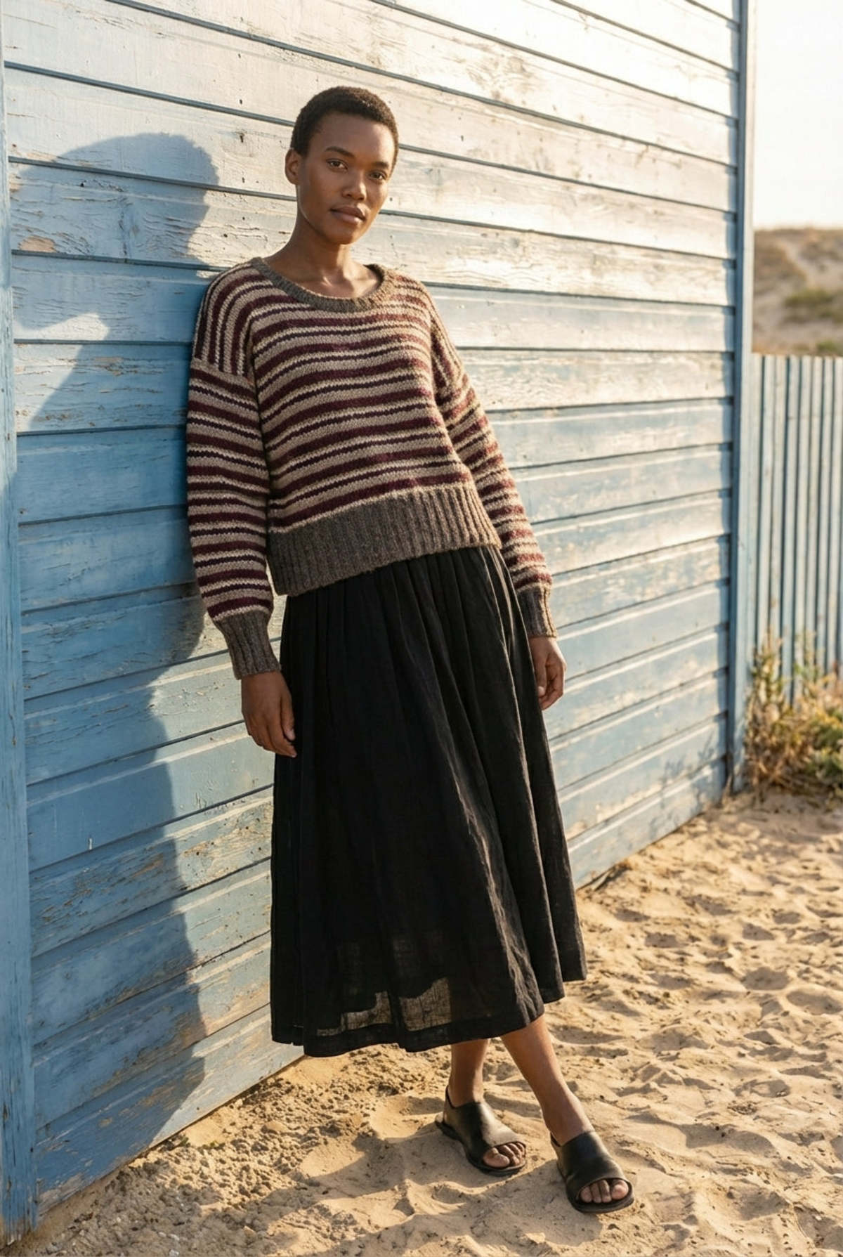 World of Crow The Nightstripe Sweater - Image 1 of 9