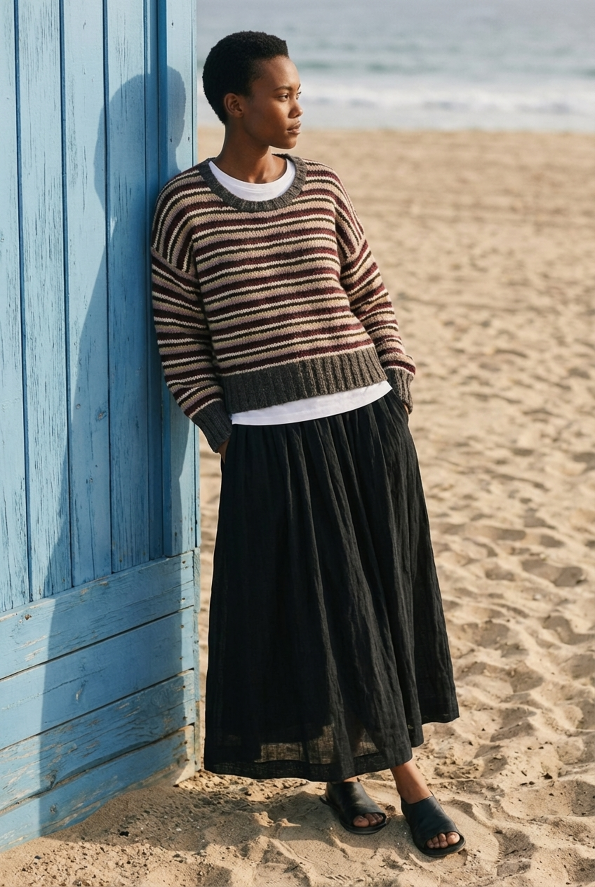 World of Crow The Nightstripe Sweater - Image 2 of 9