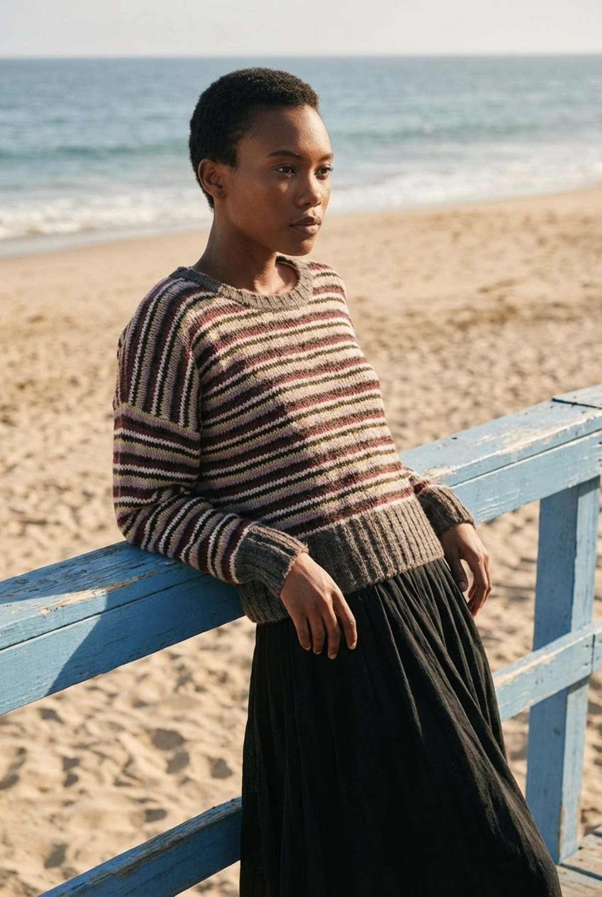 World of Crow The Nightstripe Sweater - Image 3 of 9