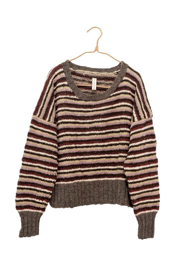 World of Crow The Nightstripe Sweater