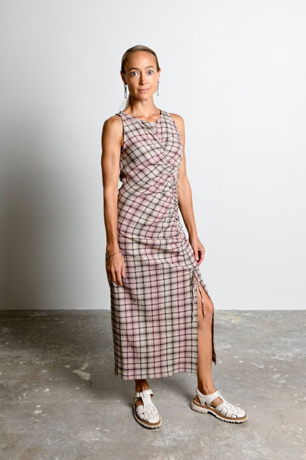 Untitled in Motion Winona Dress 2.0 - Petal Plaid