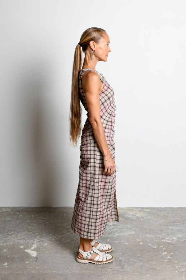 Untitled in Motion Winona Dress 2.0 - Petal Plaid