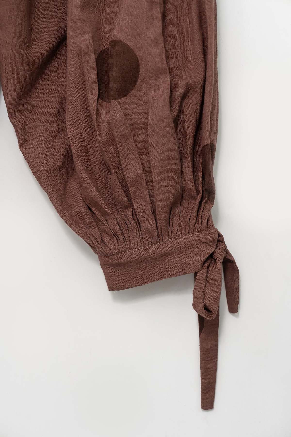 World of Crow Cocoa Dot Balloon Pants - Image 3 of 3