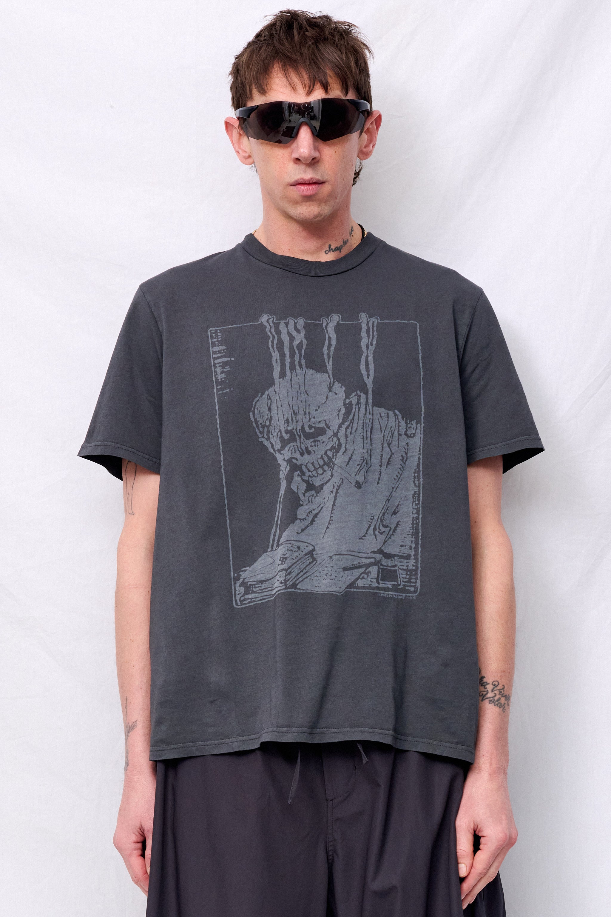 Our Legacy Angry Fan Mail Print Box T-Shirt | Garmentory