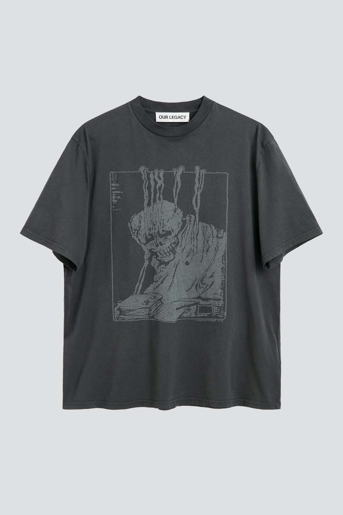 Our Legacy Angry Fan Mail Print Box T-Shirt - Image 2 of 4