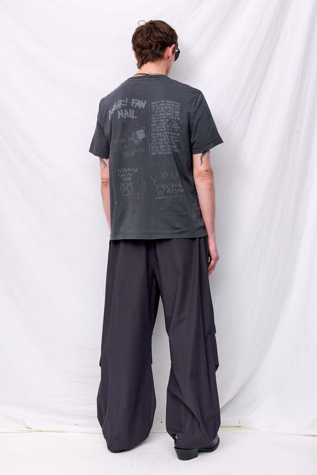 Our Legacy Angry Fan Mail Print Box T-Shirt - Image 4 of 4