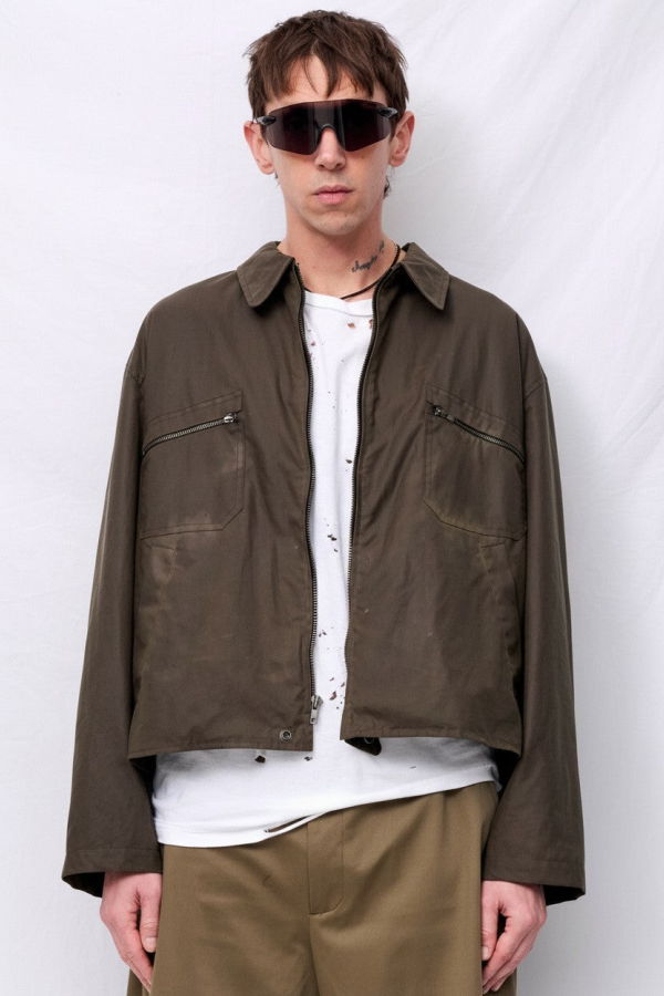 Assembly Wax Pocket Zip Jacket