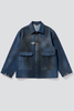 Assembly Dirty Indigo Denim Fireman Utility Jacket - Thumbnail 8